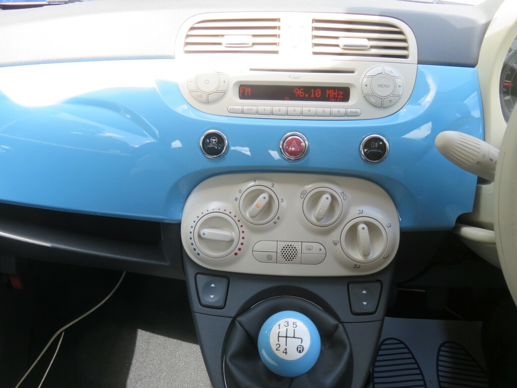Fiat 500 1.2 S Hatchback Euro 5 Ss 69 Black #16