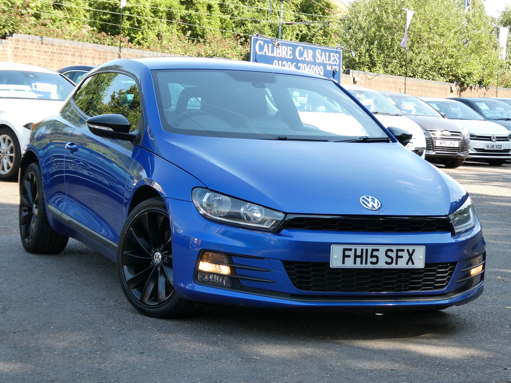 Volkswagen Scirocco Gt Tdi Bluemotion Technology Dsg Blue