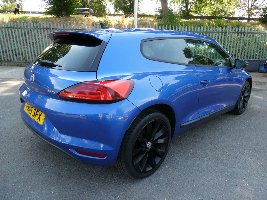 Volkswagen Scirocco Gt Tdi Bluemotion Technology Dsg FH15SFX Blue #5