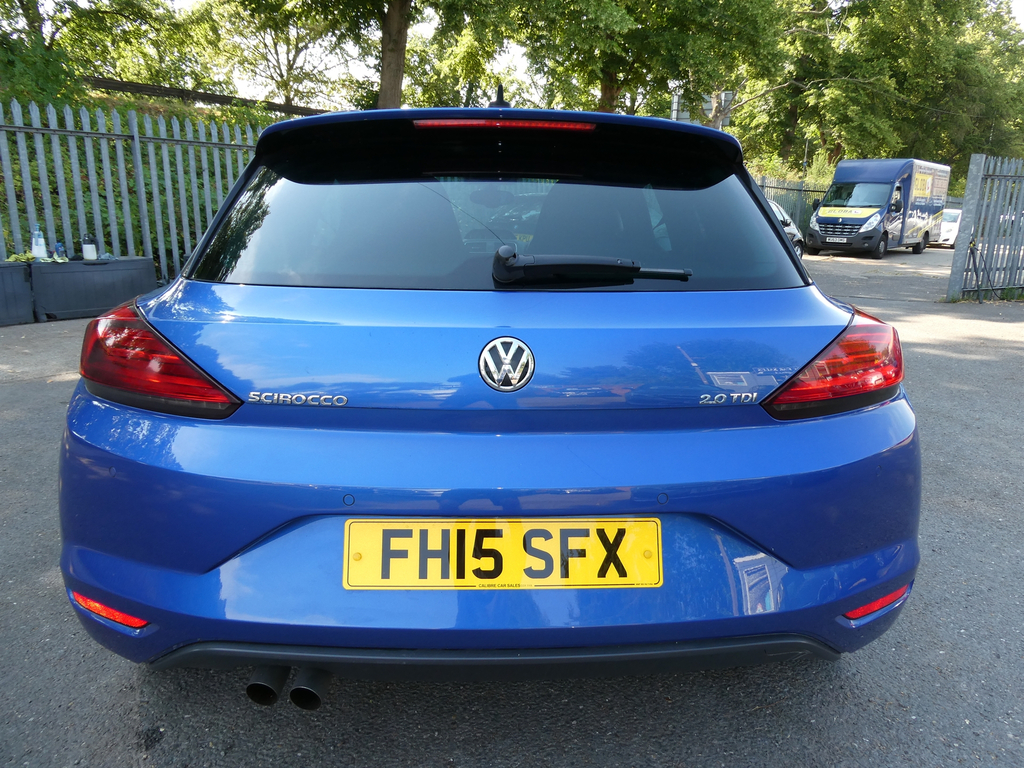 Volkswagen Scirocco Gt Tdi Bluemotion Technology Dsg FH15SFX Blue #6