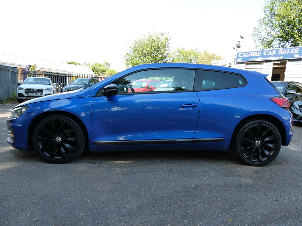 Volkswagen Scirocco Gt Tdi Bluemotion Technology Dsg FH15SFX Blue #4