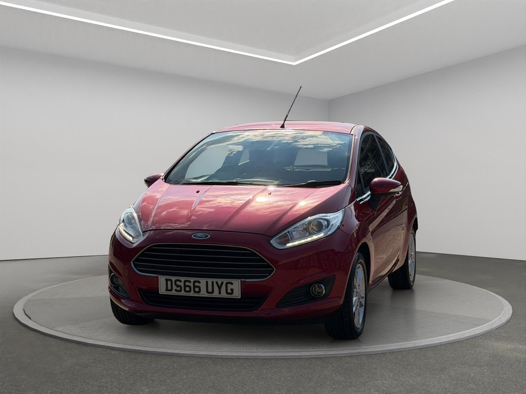 Ford Fiesta 1.0T Ecoboost Zetec Euro 6 Ss DS66UYG Red #3
