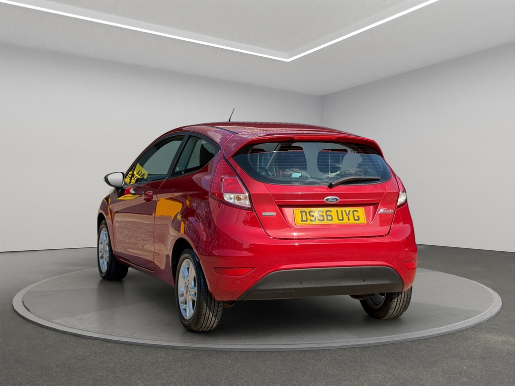 Ford Fiesta 1.0T Ecoboost Zetec Euro 6 Ss DS66UYG Red #4