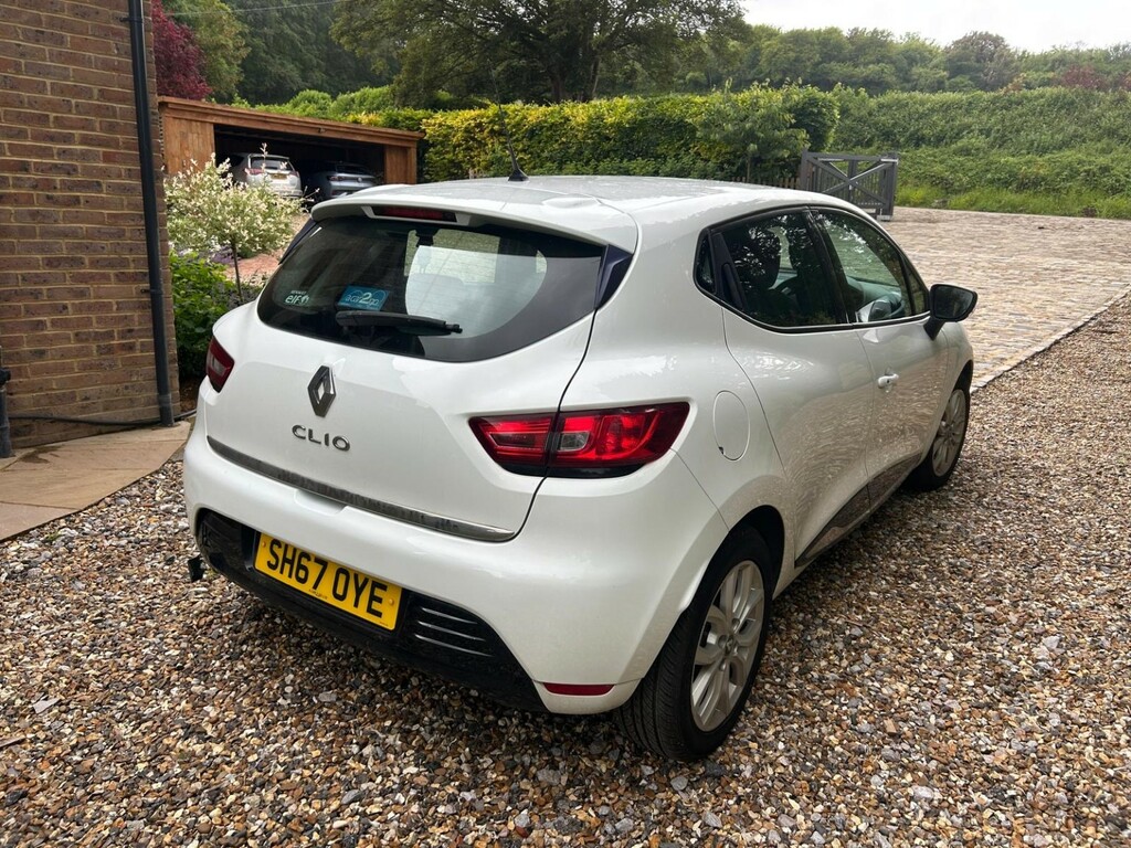 Renault Clio Hatchback 0.9 Dynamique Nav Tce 90 201767 SH67OYE White #5