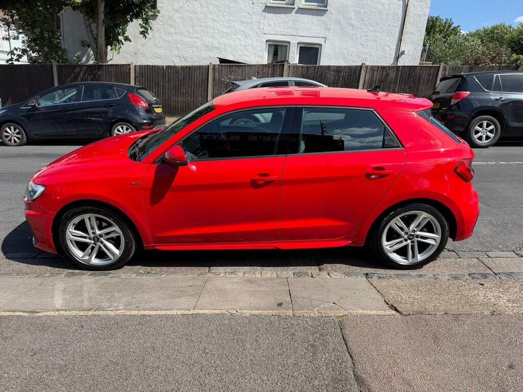 Audi A1 1.0 Tfsi 30 S Line Sportback S Tronic Euro 6 Red #6
