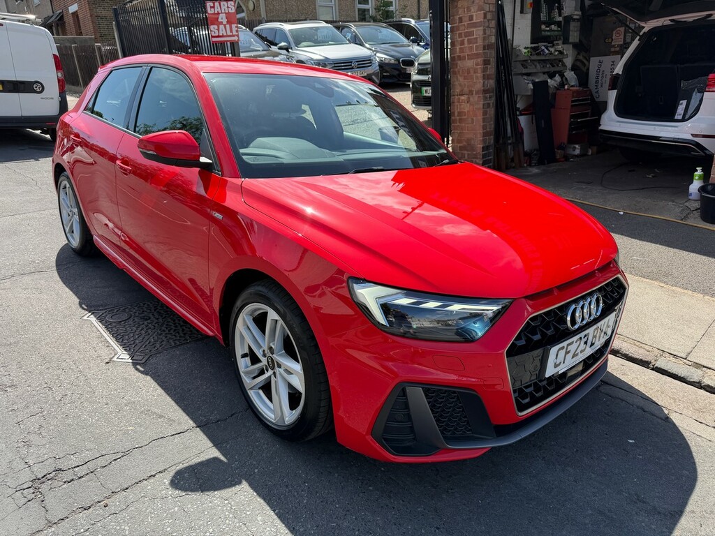 Audi A1 1.0 Tfsi 30 S Line Sportback S Tronic Euro 6 Red