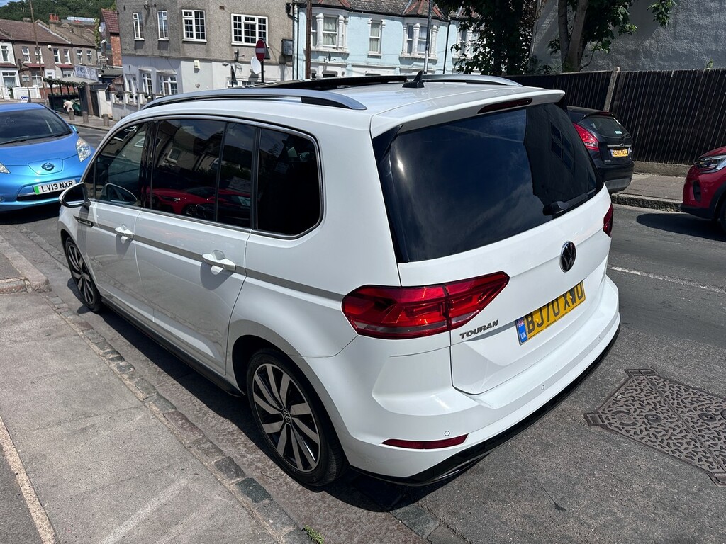 Volkswagen Touran 1.5 Tsi Evo R-line Dsg Euro 6 White #5