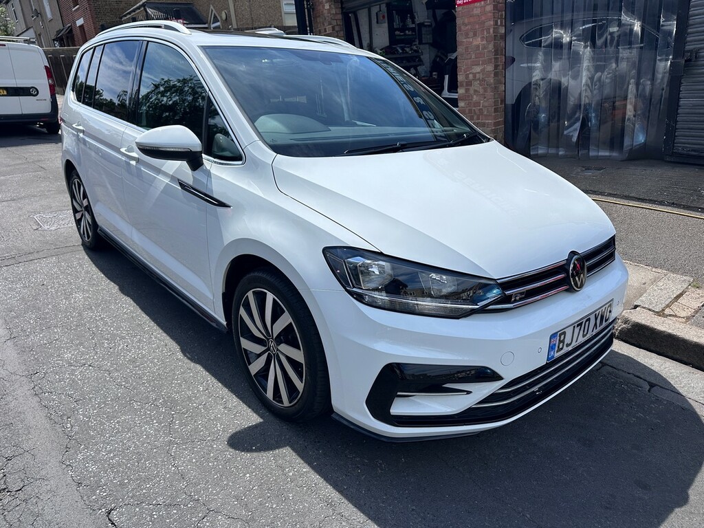 Volkswagen Touran 1.5 Tsi Evo R-line Dsg Euro 6 White