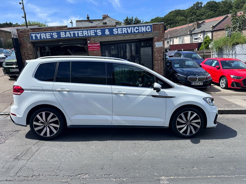 Volkswagen Touran 1.5 Tsi Evo R-line Dsg Euro 6 White #2