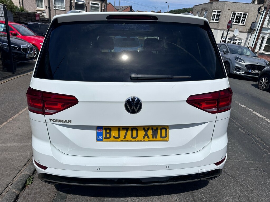 Volkswagen Touran 1.5 Tsi Evo R-line Dsg Euro 6 White #4