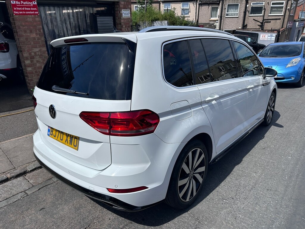 Volkswagen Touran 1.5 Tsi Evo R-line Dsg Euro 6 White #3