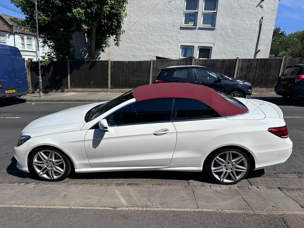 Mercedes-Benz E Class 3.0 E350d V6 Amg Line Edition Premium Cabriolet White #6