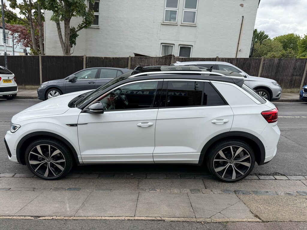 Volkswagen T-Roc 2.0 Tsi R-line Dsg 4Motion Euro 6 White #6