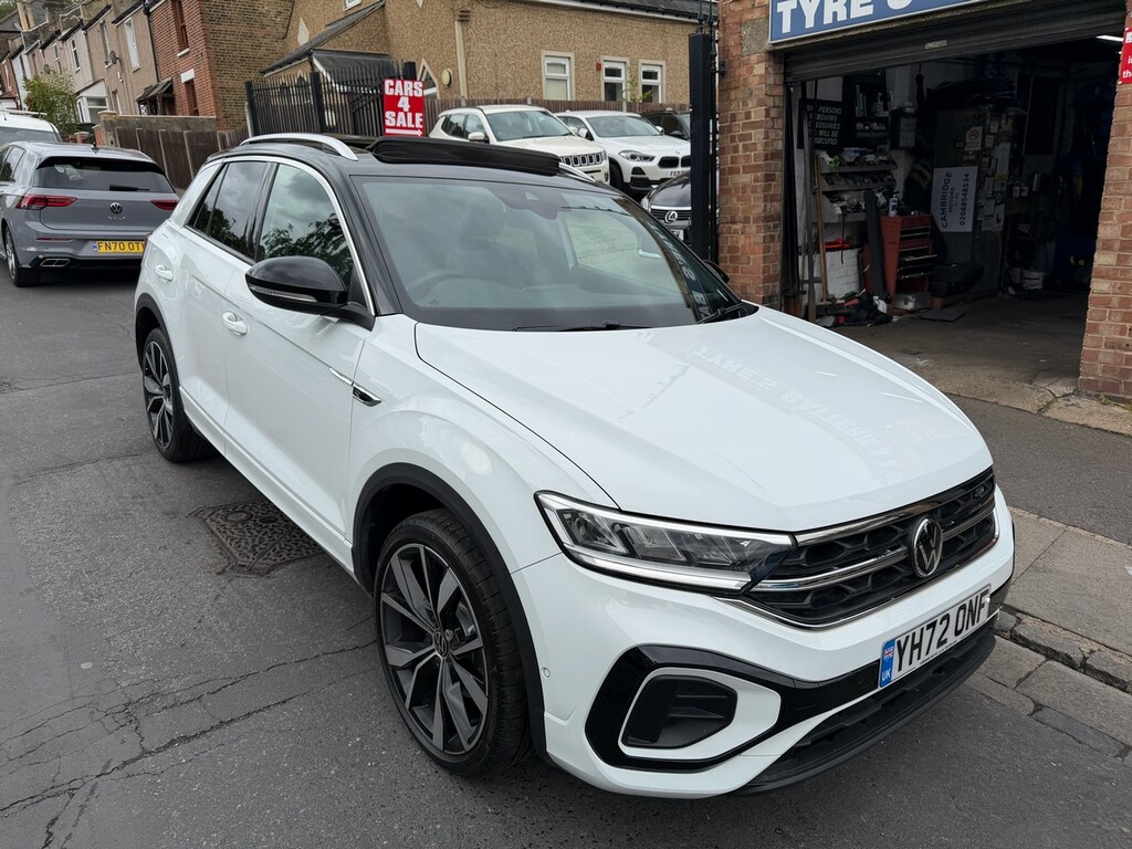 Volkswagen T-Roc 2.0 Tsi R-line Dsg 4Motion Euro 6 White