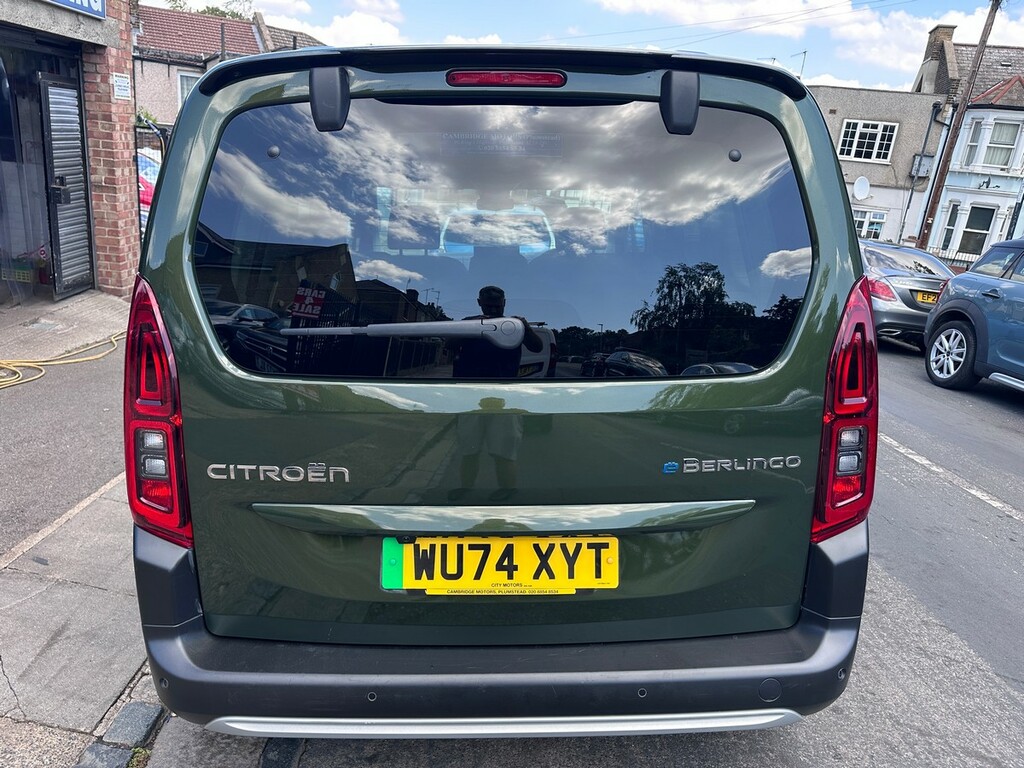 Citroen e-Berlingo 52Kwh Max M 11Kw Charger Green #4
