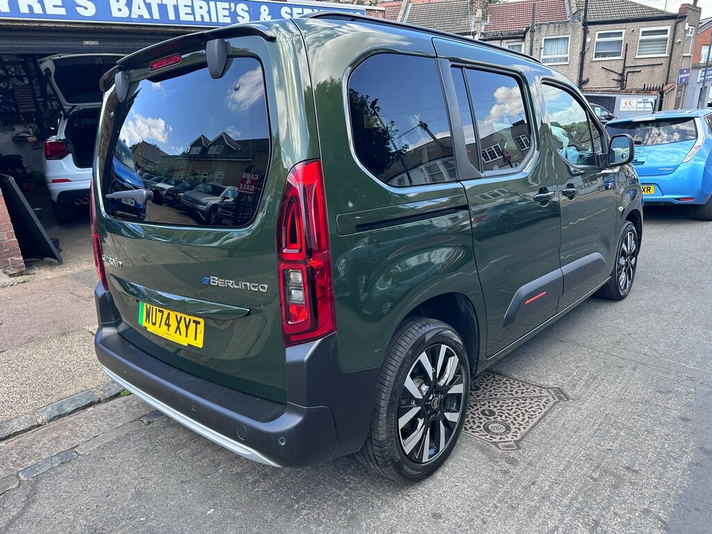 Citroen e-Berlingo 52Kwh Max M 11Kw Charger Green #3