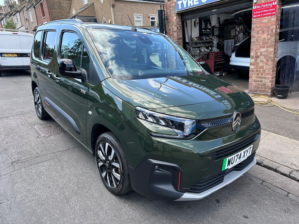 Citroen e-Berlingo 52Kwh Max M 11Kw Charger Green