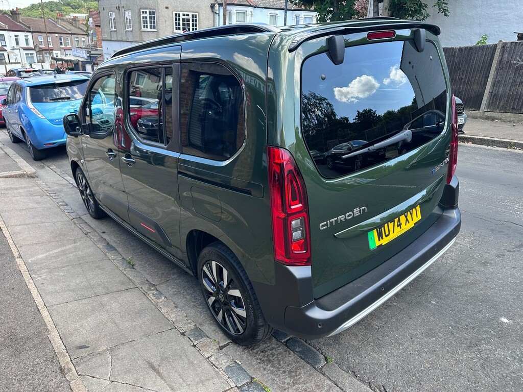 Citroen e-Berlingo 52Kwh Max M 11Kw Charger Green #5