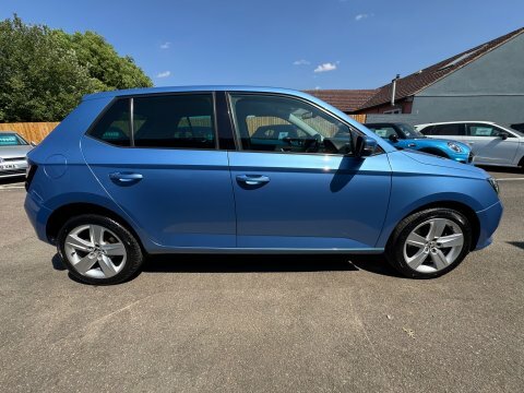 Skoda Fabia Se L Tsi YY18JDU Blue #5