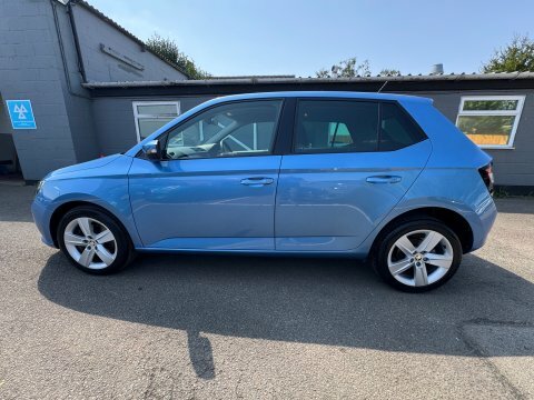 Skoda Fabia Se L Tsi YY18JDU Blue #6