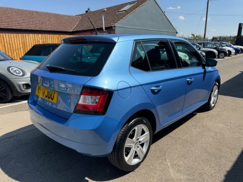 Skoda Fabia Se L Tsi YY18JDU Blue #2