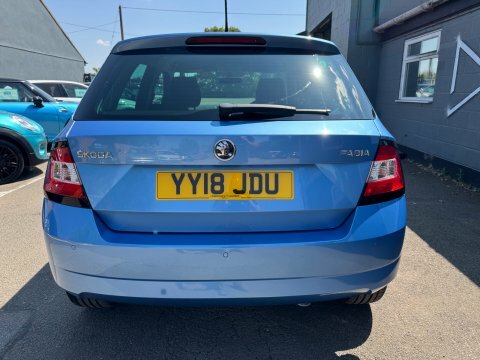 Skoda Fabia Se L Tsi YY18JDU Blue #4