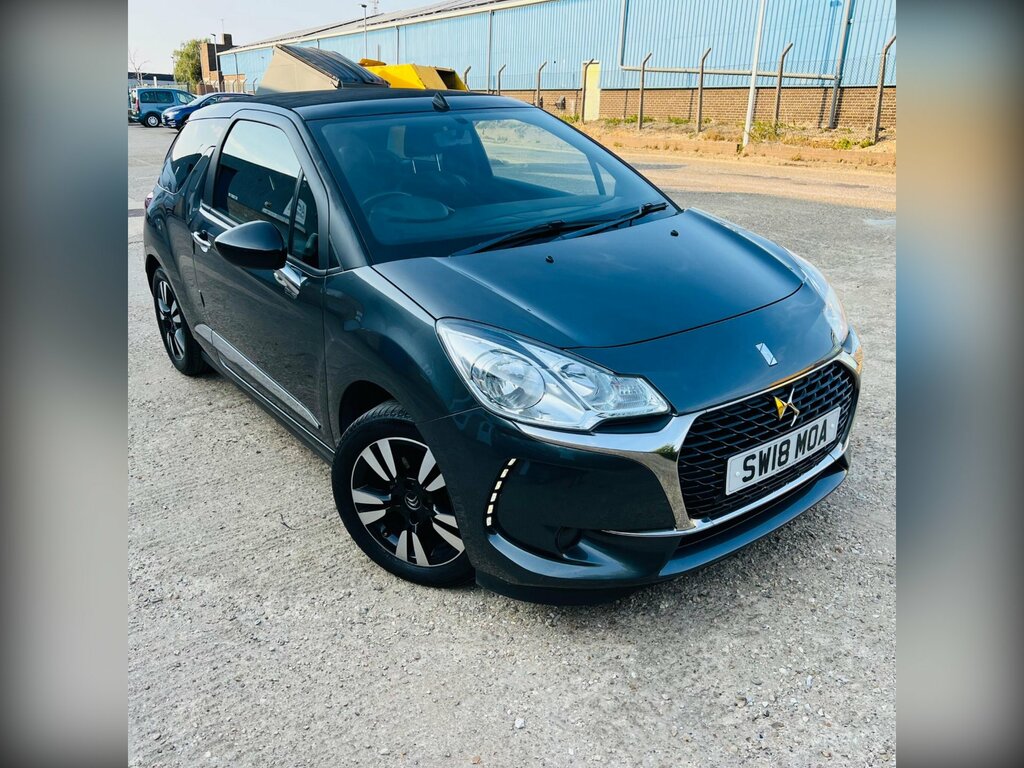 DS DS 3 Cabrio 1.6 Bluehdi Chic Cabriolet Euro 6 Ss Grey