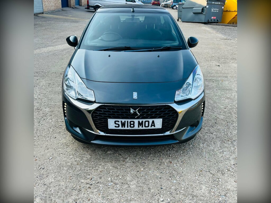 DS DS 3 Cabrio 1.6 Bluehdi Chic Cabriolet Euro 6 Ss Grey #3