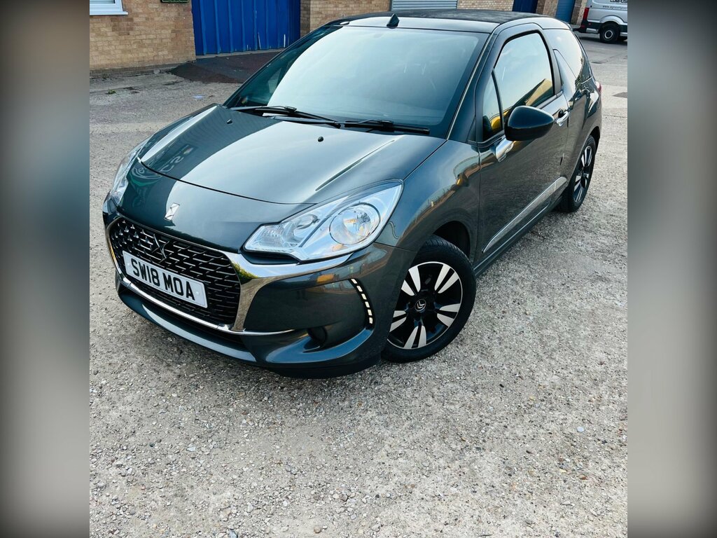 DS DS 3 Cabrio 1.6 Bluehdi Chic Cabriolet Euro 6 Ss Grey #4