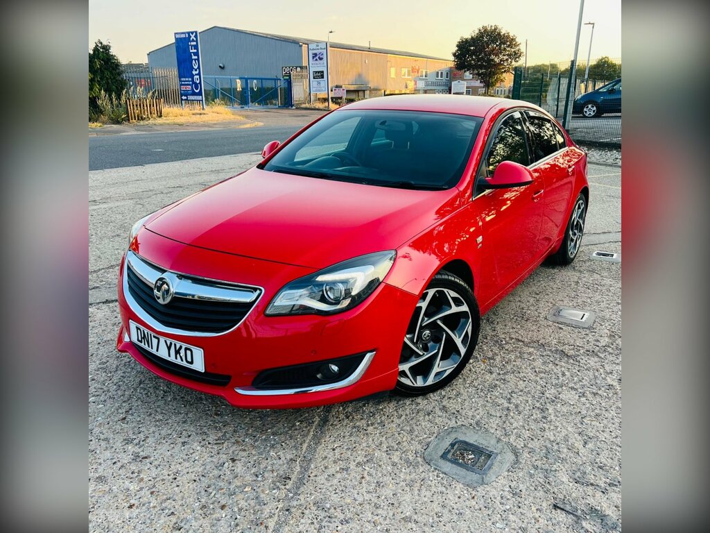 Vauxhall Insignia 1.6 Cdti Sri VX Line Nav Euro 6 Ss Red