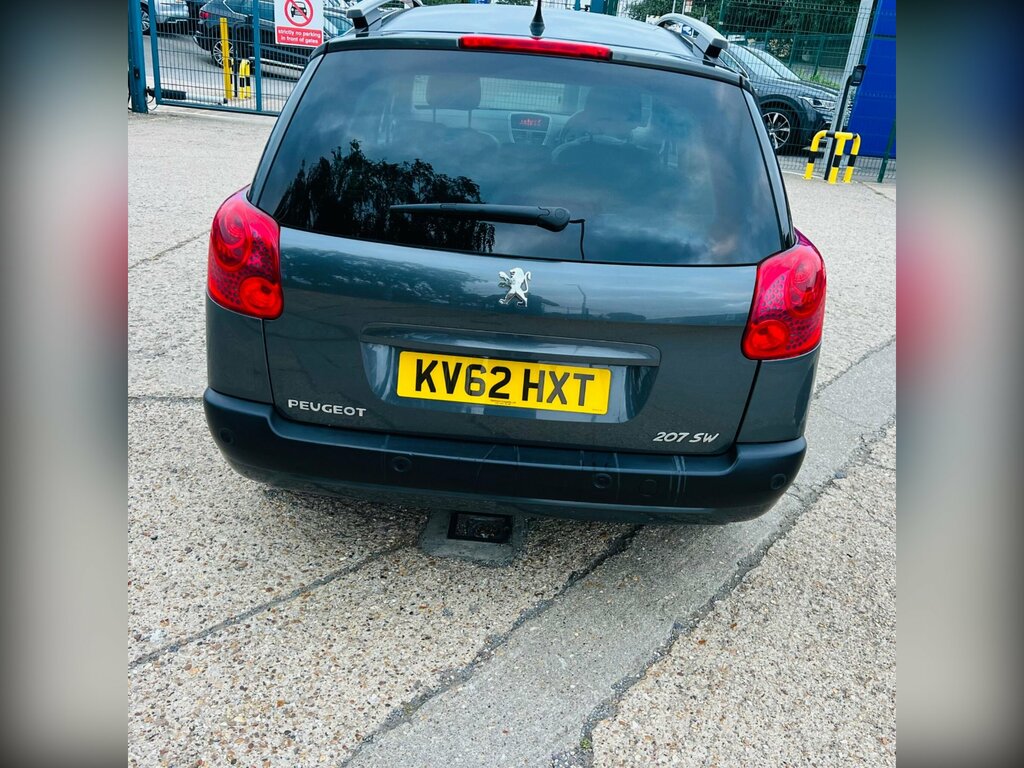 Peugeot 207 SW Sw 1.6 Hdi Allure Euro 5 Silver #7