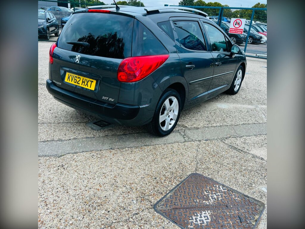 Peugeot 207 SW Sw 1.6 Hdi Allure Euro 5 Silver #8