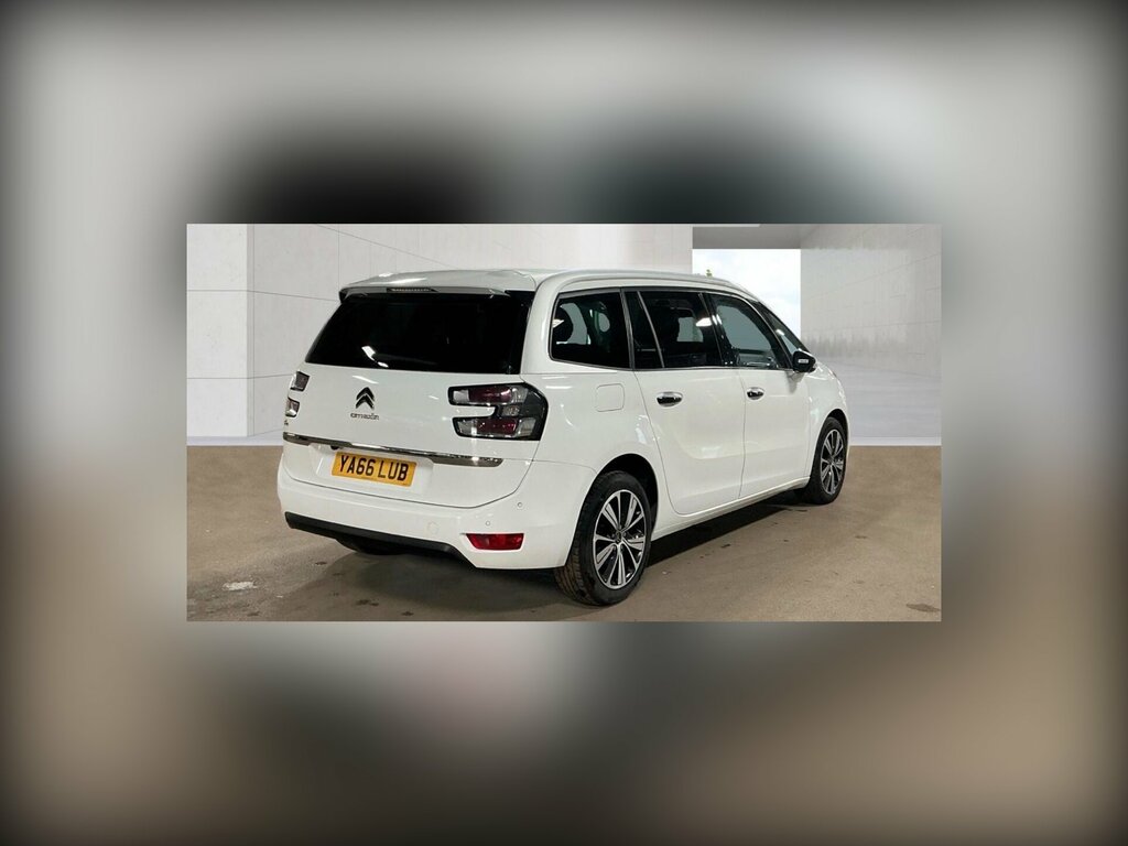 Citroen Grand C4 Picasso 1.6 Bluehdi Flair Eat6 Euro 6 Ss White #2