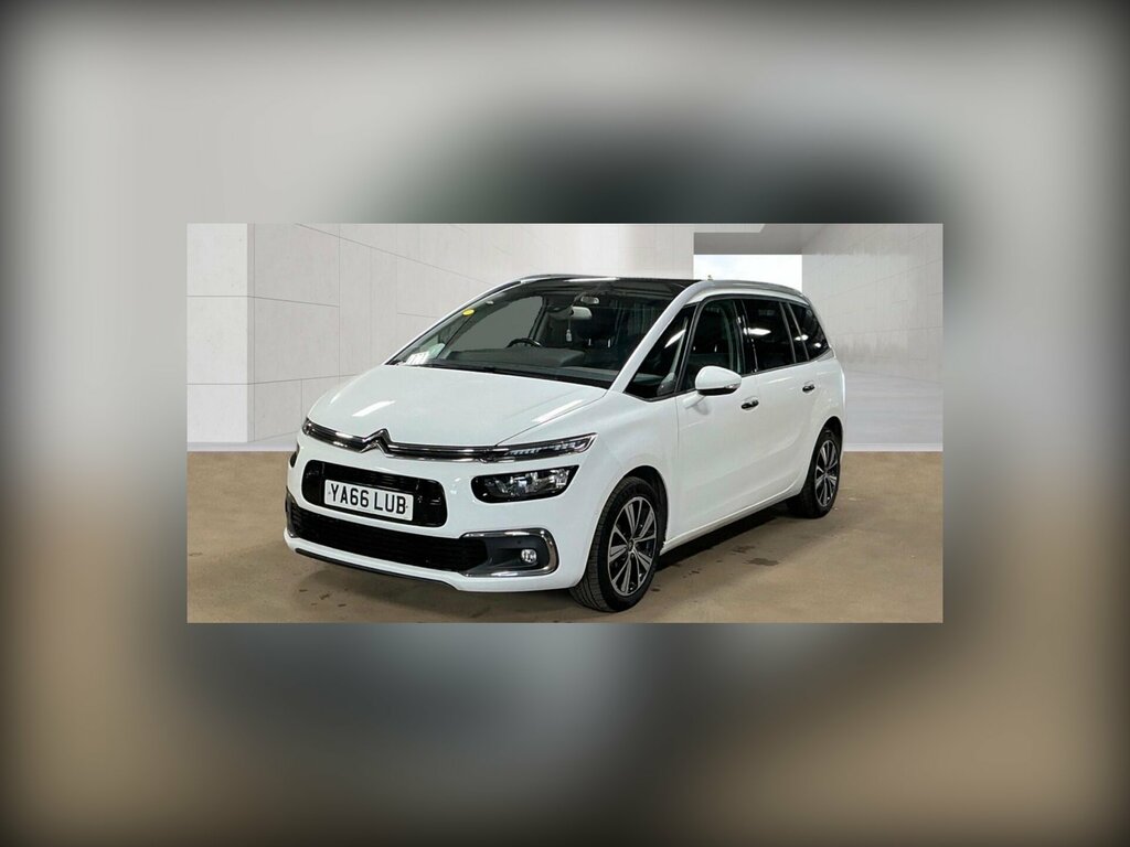 Citroen Grand C4 Picasso 1.6 Bluehdi Flair Eat6 Euro 6 Ss White
