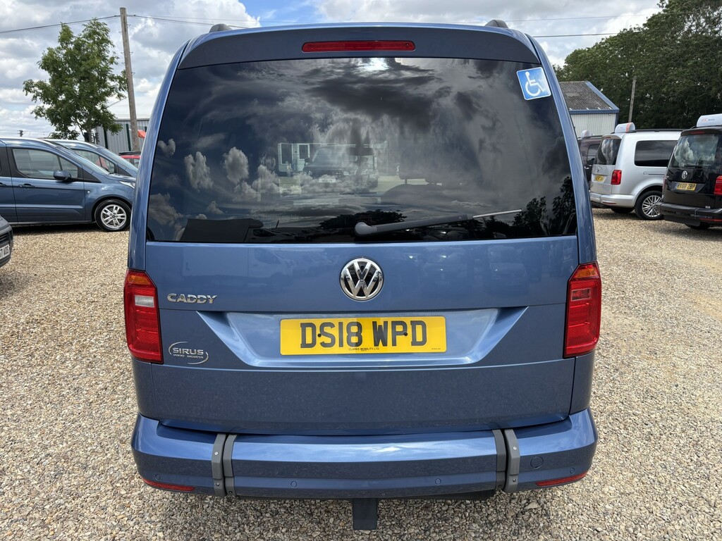 Volkswagen Caddy Life Wheelchair Accessible Vehicle Passenger Up Front W Blue #6