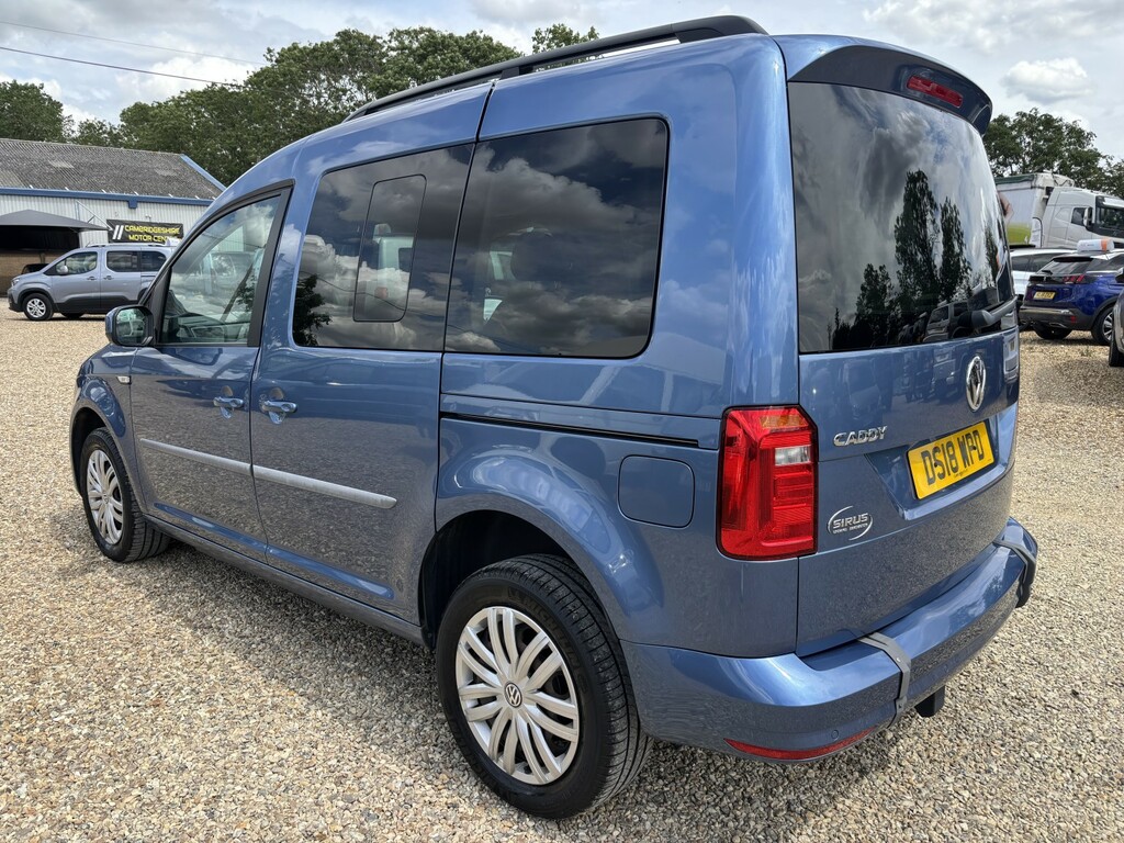 Volkswagen Caddy Life Wheelchair Accessible Vehicle Passenger Up Front W Blue #5