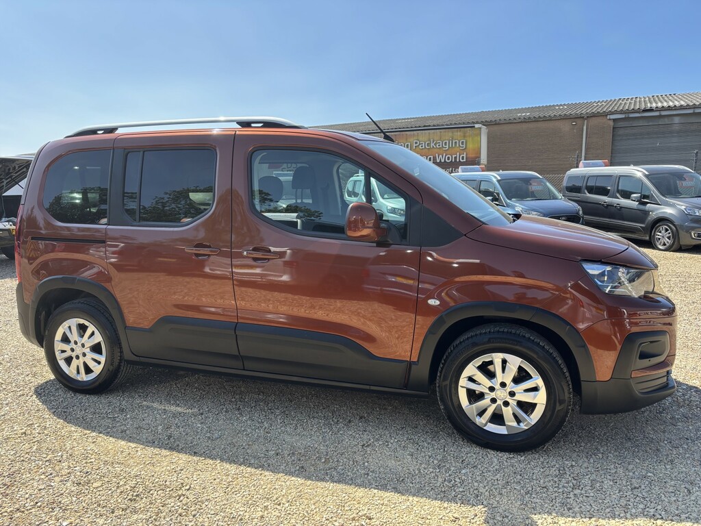 Peugeot Rifter Wheelchair Accessible Vehicle Wav Wheelchair Acces Brown #2