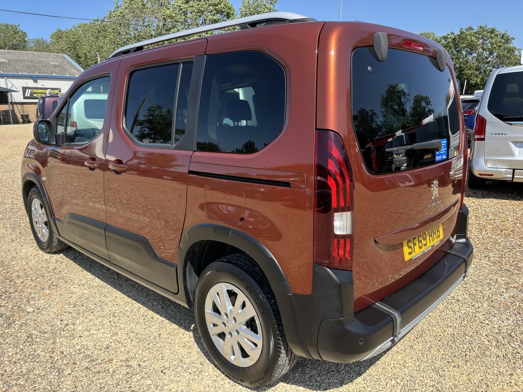 Peugeot Rifter Wheelchair Accessible Vehicle Wav Wheelchair Acces Brown #5