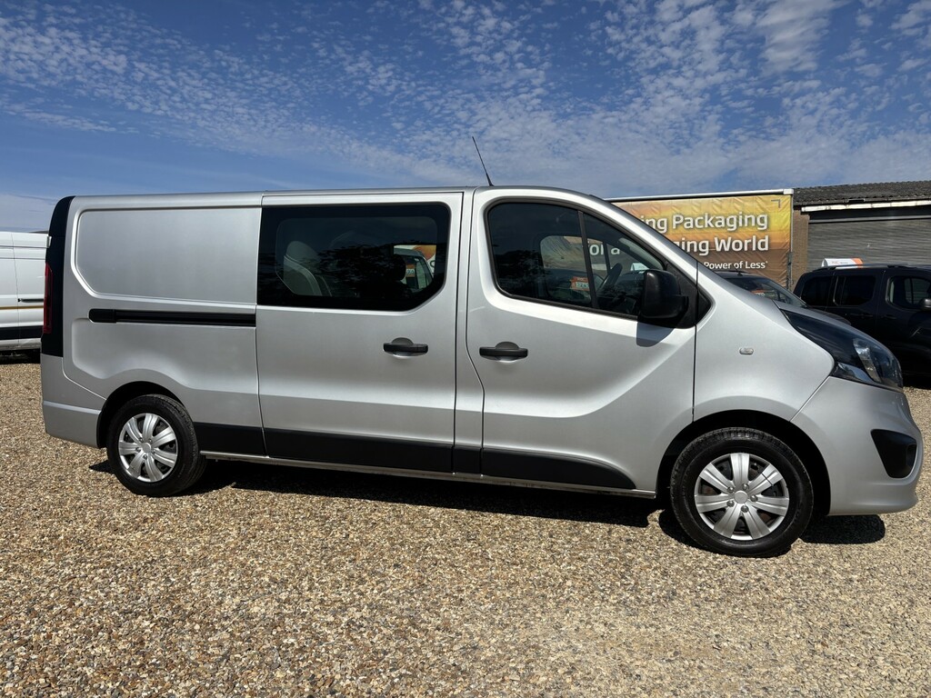 Vauxhall Vivaro Crew Cab Combi Van 1.6 Cdti 2900 Sportive Silver #2