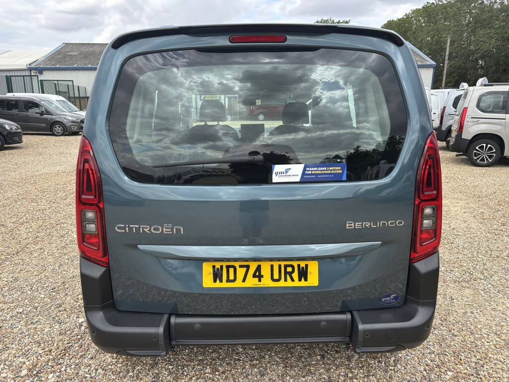 Citroen Berlingo Wav Wheelchair Accessible Vehicle 1 Blue #4