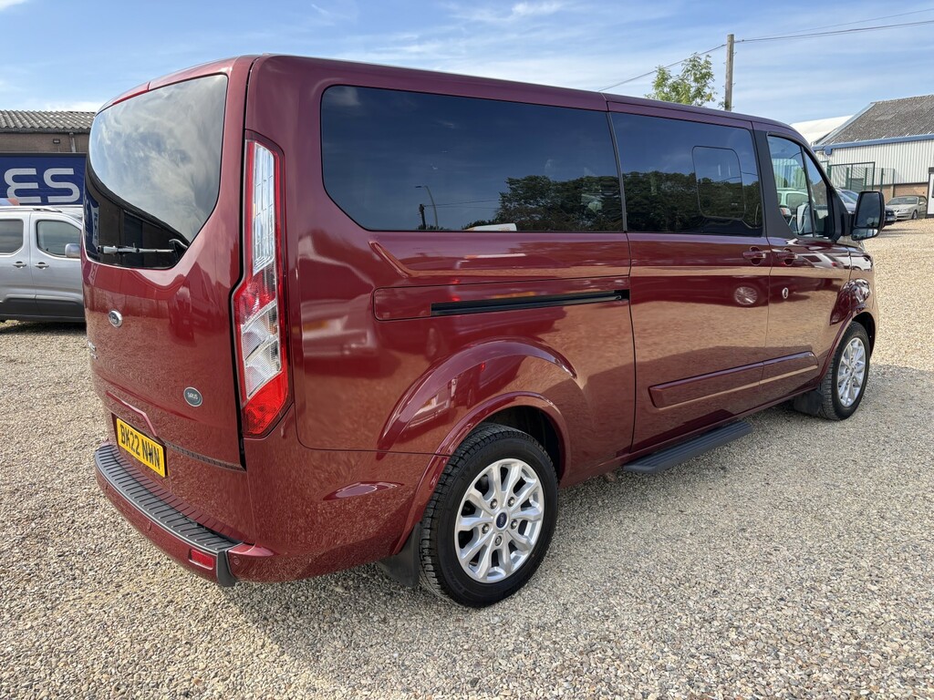 Ford Tourneo Custom Wheelchair Accessible Vehicle Drive From Whee Red #3