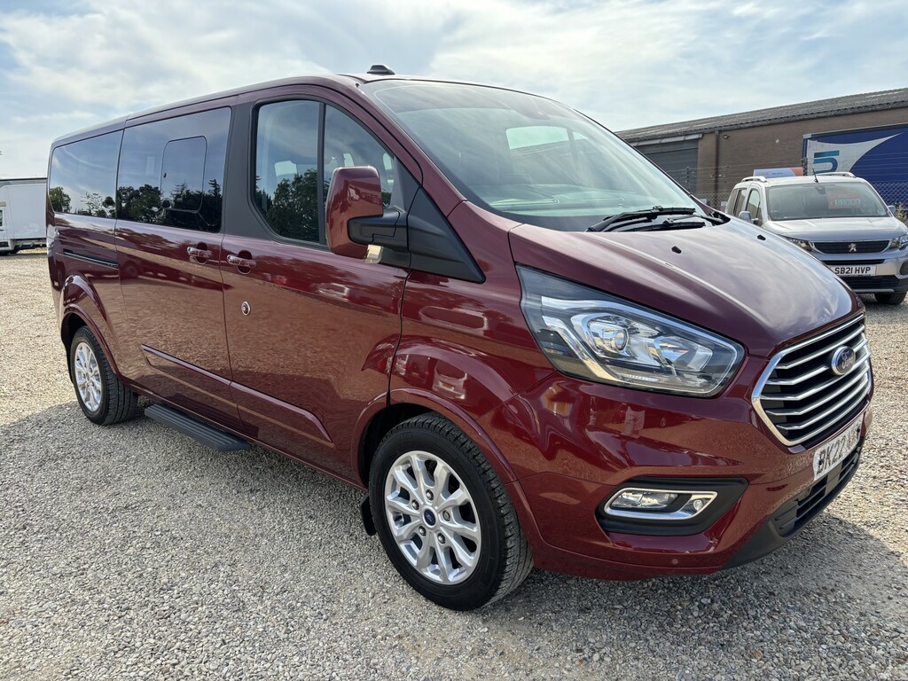 Ford Tourneo Custom Wheelchair Accessible Vehicle Drive From Whee Red