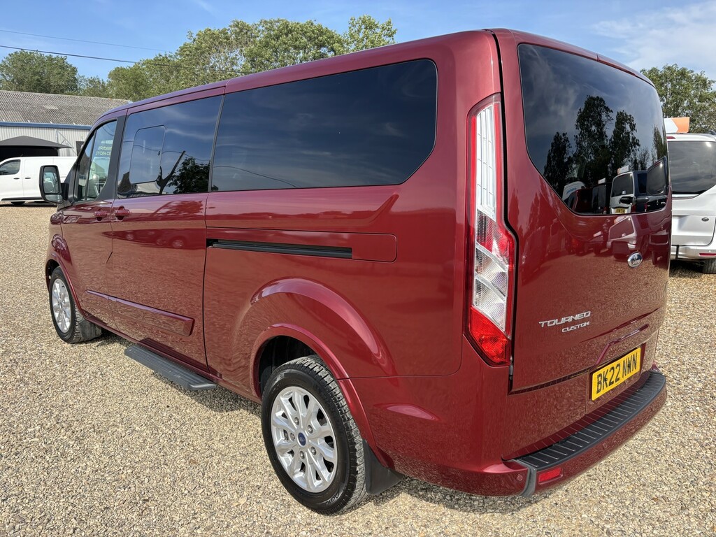 Ford Tourneo Custom Wheelchair Accessible Vehicle Drive From Whee Red #5