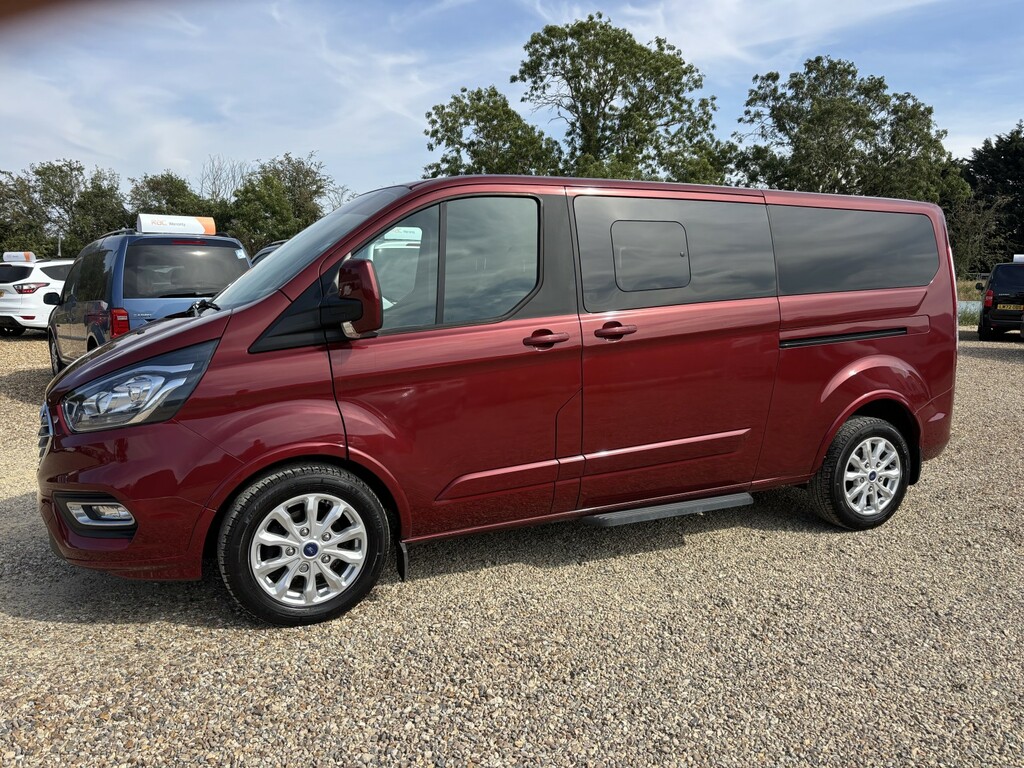Ford Tourneo Custom Wheelchair Accessible Vehicle Drive From Whee Red #6