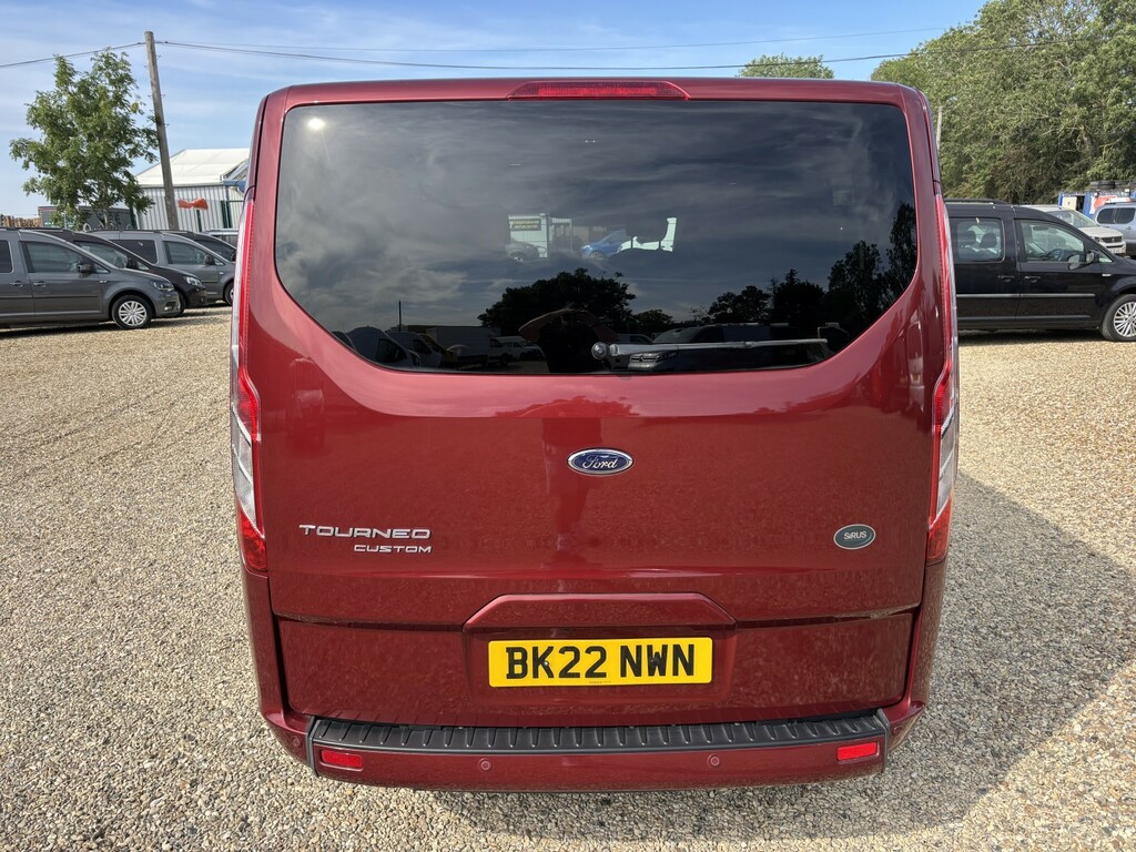 Ford Tourneo Custom Wheelchair Accessible Vehicle Drive From Whee Red #4