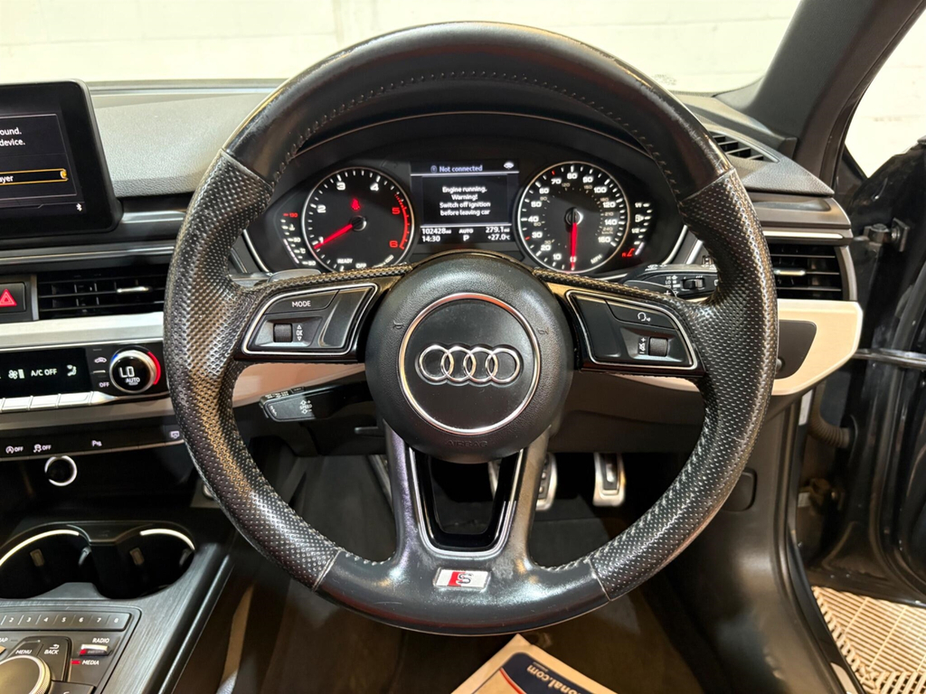 Audi A4 Avant S Line White #7