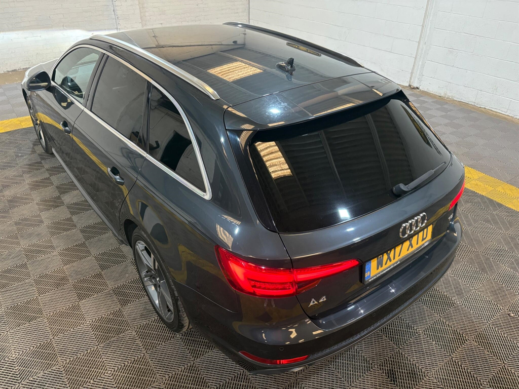 Audi A4 Avant S Line White #11