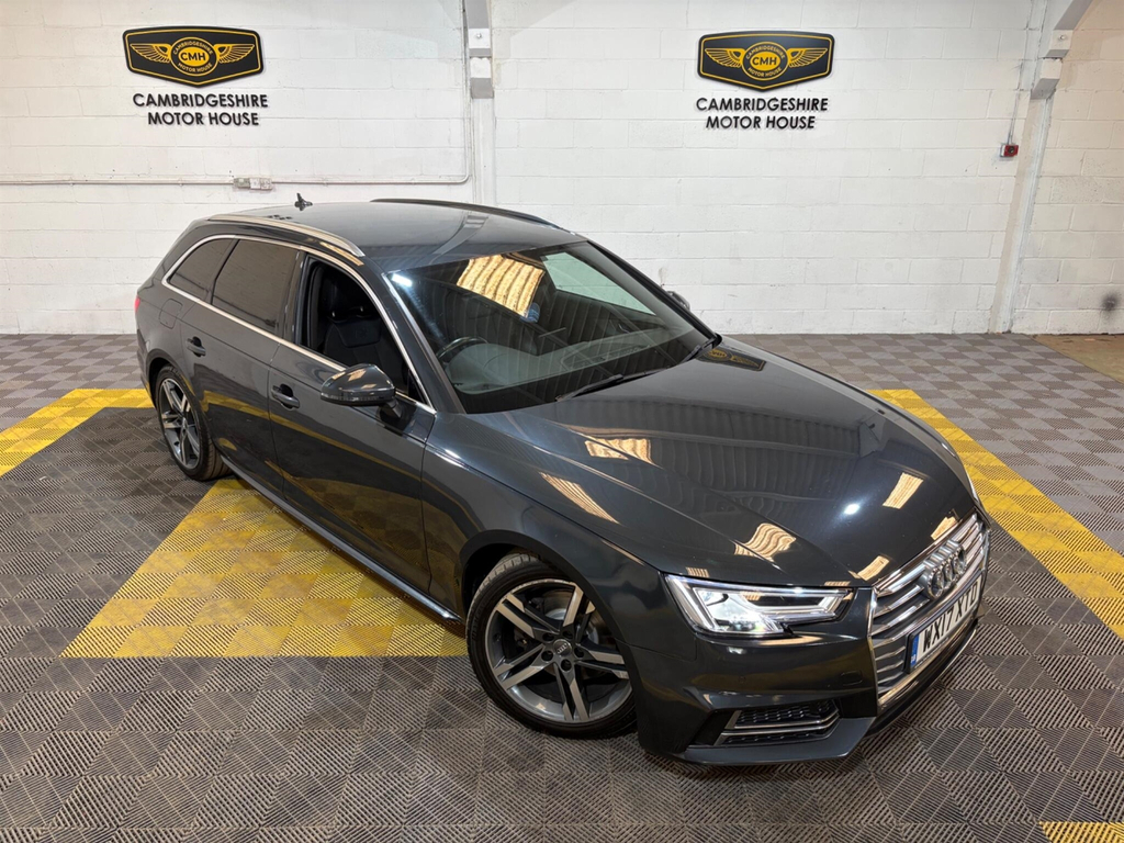 Audi A4 Avant S Line White #13