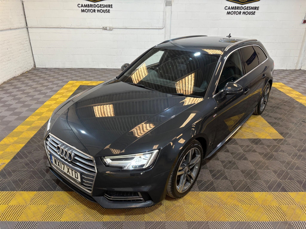 Audi A4 Avant S Line White #42