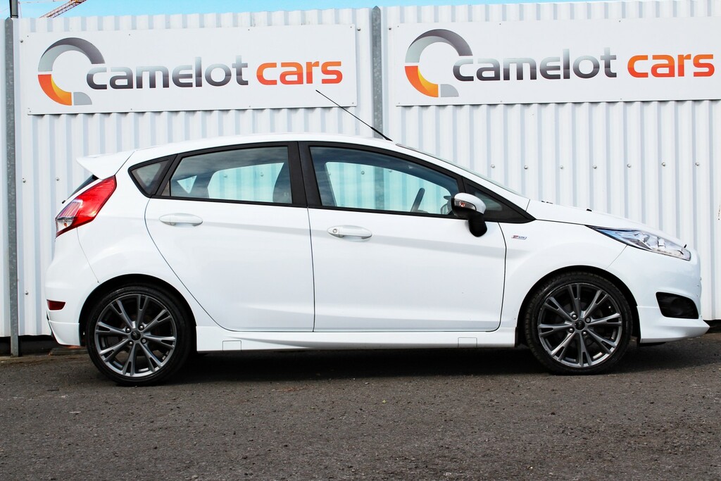 Ford Fiesta Hatchback 1.0 T Ecoboost St-line 2016 White #5